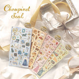 Mind Wave - Classical Jupine Stickers | Chocolate