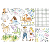 Mind Wave - Blooming Stickers | Gray | 48 stickers