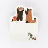 NB Co. Japan - Notas Adhesivas ZOOm in Animals | Red Panda