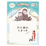 NB Co. Japan - Notas Adhesivas ZOOm in Animals | Otter
