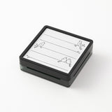 Midori - Paintable Stamp Pre-inked Going Out