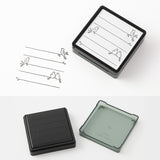 Midori - Paintable Stamp Pre-inked Going Out