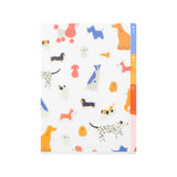 Midori - 3 Pocket Folder A4 | Dogs