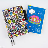 Hobonichi - Plantilla de Escritura Tamagotchi: Hobonichi Pencil Board  A6 | Blast Off to Outer Space!