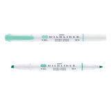 Zebra - Mildliner Subrayador Individual | Blue Green