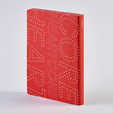 Nuuna - Notebook Graphic L - Cuaderno Heart Core | Malla de puntos