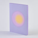 Nuuna - Notebook Colour Clash L Light Trance Lilac | Malla de puntos