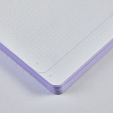 Nuuna - Notebook Colour Clash L Light Trance Lilac | Malla de puntos