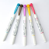 Zebra - Mildliner Brush Rotulador Pincel | Pack de 5 | Warm Set