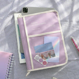 Iconic -  Cottony Book Pouch (11 pulgadas) | Lavender