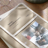 Iconic -  Cottony Book Pouch (11 pulgadas) | Beige