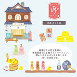 MIND WAVE -  Die-Cut Masking Tape | Kotorimachi Shotengai Public Bath