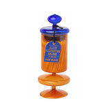 Paddywax - Soporte de cerillas de vidrio con cerillas de seguridad de 6,5 cm (140 unidades) - Funky Amber