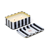 Paddywax -  A Dopo  6oz/184g  Printed Tin Candle - Tiger Black Cedar & Fig