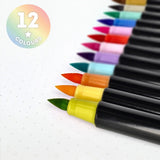 Legami - Set of 12  Brush Markers | Pastel