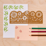 another studio - Plantilla Design Stencil | Botanical