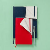 Moleskine - Cuaderno Classic Large 13x21 cm A5 Tapa blanda | Azul Zafiro