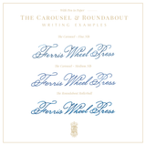 Ferris Wheel Press - The Carousel Fountain Pen - Seaside Glass