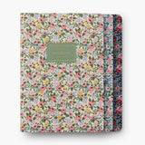Rifle Paper Co. - Stitched Notebooks Set de 3 Cuadernos | Hojas con Líneas | Rosa