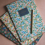 Rifle Paper Co. - Stitched Notebooks Set de 3 Cuadernos | Hojas con Líneas | Rosa