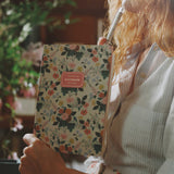 Rifle Paper Co. - Stitched Notebooks Set de 3 Cuadernos | Hojas con Líneas | Dahlia