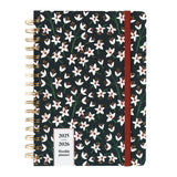 Kokonote - Academic Planner 2025/2026 | 12 Months| Weekly A5 | Bambina Noir Blossom