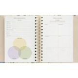 Kokonote - Planner 2025/2026 | 17 Months Weekly A5 | Idole Seasonal Flowers