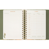 Kokonote - Planner 2025/2026 | 17 Months Weekly A5 | Idole Art Nouveau