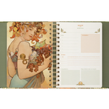 Kokonote - Planner 2025/2026 | 17 Months Weekly A5 | Idole Art Nouveau