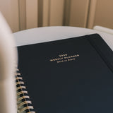 Kokonote - Academic Planner 2025/2026 17 Months | Weekly 21x25 cm | Olympia Back to Black