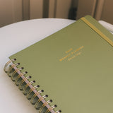Kokonote - Academic Planner 2025/2026 17 Months | Weekly 21x25 cm | Olympia Desert Sage