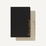 Kokonote -  Set de 2 Cuadernos A5 Basic Studio | Neutral Shades