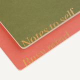 Kokonote -  Set de 2 Cuadernos A5 Basic Studio | Pesto Blossom
