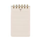 Designworks Ink - Bloc de Notas A Dopo Twin Wire Notepad A6 - Palm
