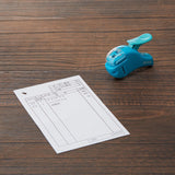 Kokuyo - Stapler Harinacs Compact Alpha grapadora de presión sin grapas | 5 Hojas | Negro