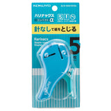 Kokuyo - Stapler Harinacs Compact Alpha grapadora de presión sin grapas | 5 Hojas | Negro