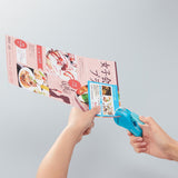 Kokuyo - Stapler Harinacs Compact Alpha grapadora de presión sin grapas | 5 Hojas | Negro