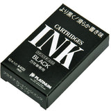 Platinum Pen - Ink Cartuchos de tinta Pack de 10 uds | Negro