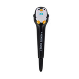 Legami - Stress-Relief Gel Pen | Penguin | Black Ink
