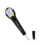 Legami - Stress-Relief Gel Pen | Penguin | Black Ink
