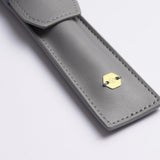 Ystudio - Vegan Leather Pen Pouch - Classic Reflect | Blue