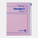 Mark's - Storage.it Cuaderno | Malla de puntos y líneas | Pink