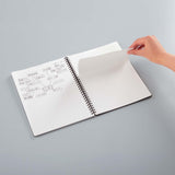 Kokuyo - Soft Ring Cuaderno con Anillas Flexibles | A5 Clear - Malla de Puntos