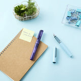 Sailor – TUZU Adjust Fountain Pen – Converter and Cartridge | Green – Nib (B)