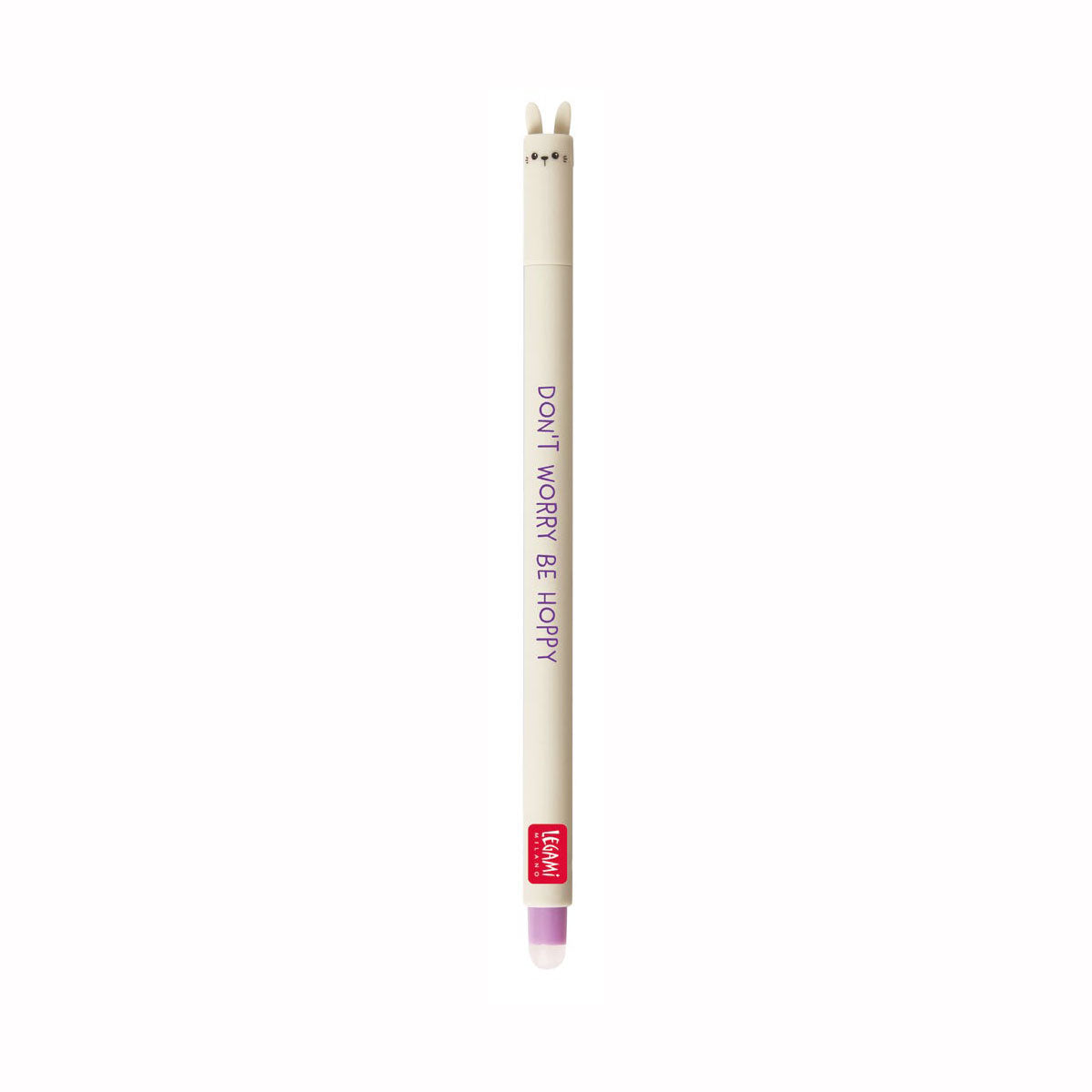 Legami Erasable Pen mit Bunny-Motiv! Don't Worry Be Hoppy Löschbarer G Legami Erasable Pen mit Bunny-Motiv! Don't Worry Be Hoppy Löschbarer G