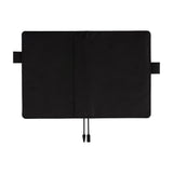 Hobonichi - Funda Cousin A5 | Colors: Black x Clear Blue