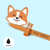 Legami - Bolígrafo de Gel Borrable | CORGI | Tinta Negra