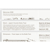 Hobonichi - Agenda Hobonichi Techo 2026 English Planner Book A6 | Inglés - Día Página - Enero a Diciembre