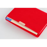 Hobonichi - Funda Cousin A5 | Tragen: Red