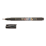 Tombow - Rotulador Pincel Fudenosuke Punta Blanda | Tinta Negra